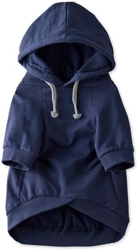 Pet Passion Rocky II Dog Hoodie, Navy, XX-Large