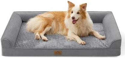 COZY KISS Orthopedic Dog Bed for Extra Large Dogs, U Shaped XL 44x32 inch