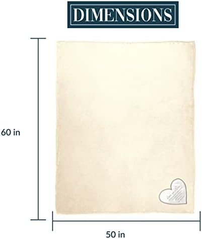 Pavilion Gift Company - Love You Niece - 50" x 60" Royal Plush Neutral Colored Couch Bed Throw Blanket Birthday Gift from Aunt Uncle