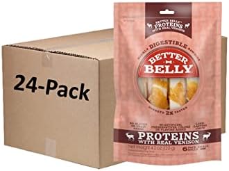 Better Belly Proteins Roll Highly Digestible Dog Treats, 6 Count