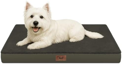 Waterproof Orthopedic Dog Crate Bed for Small Dogs & Cats