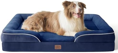 Bedsure Orthopedic Dog Beds Large Sized Dog with Removable Washable Cover