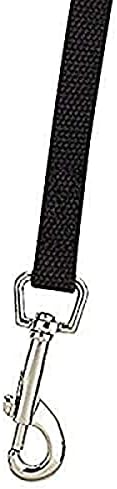 Guardian Gear Cotton Web Dog Training Lead 20'x5/8", Black