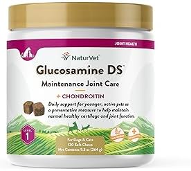 NaturVet Maintenance Joint Care with Chondroitin, Dogs & Cats, 120ct