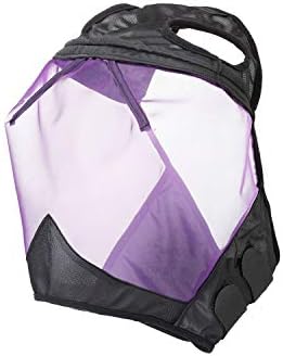 Harrison Howard CareMaster Horse Fly Mask Standard Black/Purple Retro Medium Cob