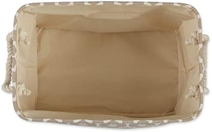 Bone Dry 6192 Pet Storage Collection Lattice Paw Print, Large Rectangle, Stone