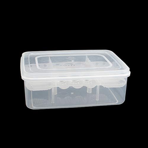 16-Grid Reptile Breeding Box - Professional Plastic Incubator for Gecko, Lizard & Mane Hatching