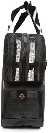 Sherpa Tote Around Town Travel Pet Carrier with Stay Clean Technology - Black, Small