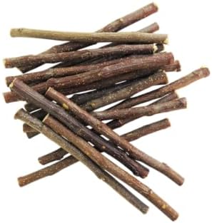 Apple Stick Chew Toy for Rabbits, Hamsters, Guinea Pigs, Chinchillas and Other Small Animals, All Natural Pet Wood Chew 100g