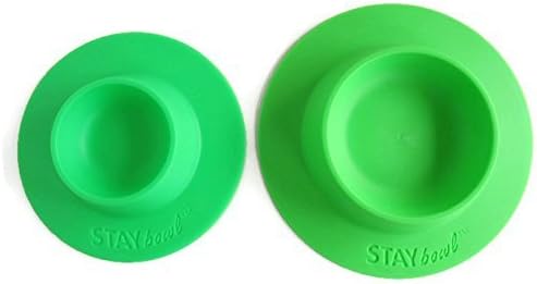 Tip-Proof Bowl for Guinea Pigs and Other Small Pets - Spring Green - Large 3/4 Cup Size New (Pack of 2)