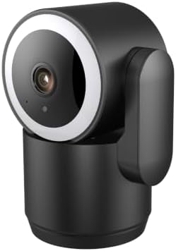 Luna 2K Indoor Camera for Home Security, Dual-Band WiFi 360° Pan-Tilt