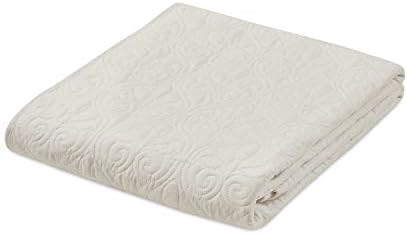 Madison Park Damask Quilting Design Throw Blanket, 60"x70"
