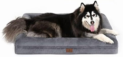 XL Orthopedic Waterproof Dog Bed for Extra Large Size Dogs