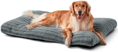 FURTIME Washable XL Dog Bed for Extra Large Dogs, Deluxe Dog Crate Beds