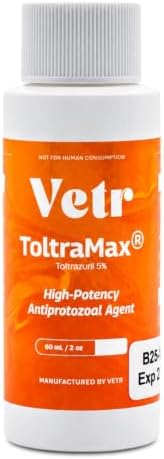 Toltrazuril 5.0% for Horses, Dogs, Cats, 60mL/2 Ounce, for Non-Food Chain Animals