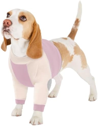 Lelepet Dog Recovery Suit for Front Legs, Dog Sleeve to Stop Licking 2XL