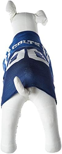 Pets First NFL Indianapolis Colts Dog Jersey, Size X-Large, Football Shirt Costume for Pet, Dog Sports T-Shirt, NFL Team Clothing for Cats, Licensed Pet Apparel Available in 7 Sizes and 32 Teams
