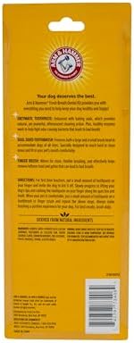Arm & Hammer Enzymatic Dog Dental Care Kit, Chicken Flavor, 2.5 Oz Tube