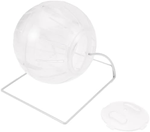 KESYOO 4 in 1 Hamster Exercise Ball 5.31in Plastic Running Ball for Hamsters Gerbils and Mice Small Pet Run About for Interactive Play and Activity