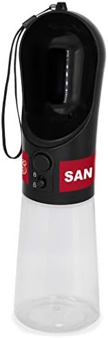Pets First Dog Water Bottle. NFL SAN Francisco 49ERS PET Water Bottle. Best Cat Water Bottle. Water Fountain Dispenser for Dogs & Cats.