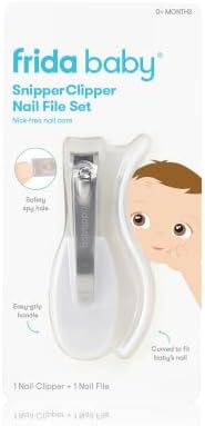 Frida Baby NailFrida Nail Clippers, File & Buffer for Newborns and Up