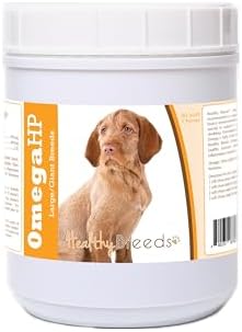 Healthy Breeds Wirehaired Vizsla Omega HP Fatty Acid Skin and Coat Support Soft Chews 90 Count