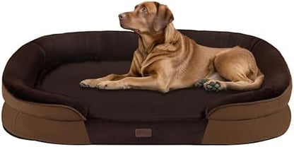 Dwanton Orthopedic Waterproof X-Large Dog Bed Sofa, Gel Memory Foam, 45"