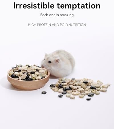Niteangel Hamster Snack & Treats Toy: Mixed Bean Flakes & No Additive