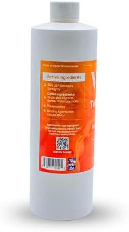 Toltrazuril 5.0% for Horses, Dogs, Cats, 500mL/16.9 Ounce, for Non-Food Chain Animals