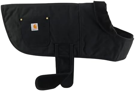 Carhartt Firm Duck Insulated Dog Chore Coat Black XL