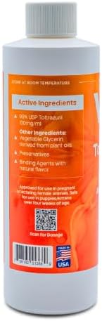 Toltrazuril 10.0% for Horses, Dogs, Cats, 240mL/8 Ounce, for Non-Food Chain Animals, Peanut Butter