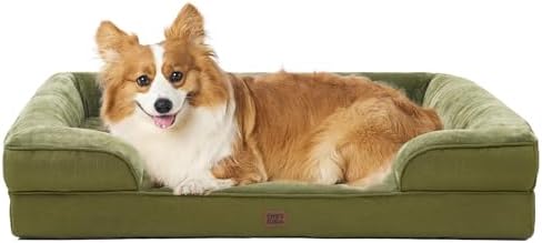 EHEYCIGA Orthopedic Dog Beds Large Sized Dog, Waterproof Washable Pet Bed