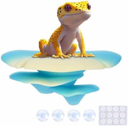 Westant Mushroom Decor for Reptile Tank, Pet-Safe (Lagoon, Trio Cap)
