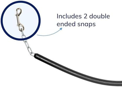 SmartEquine Stall Chain, 45.5" Long, Black