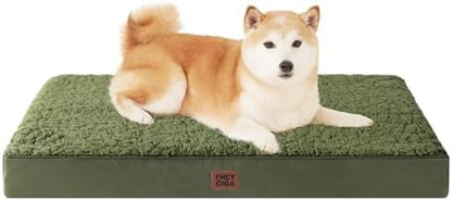 EHEYCIGA Orthopedic Dog Bed Large with Removable Washable Cover, 36x27