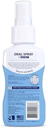 Dental Fresh – Oral Spray for Dogs and Cats – Daily Pet Dental Cleaning Spray to Support Healthy Teeth and Help Freshen Breath – 4 Fl Oz