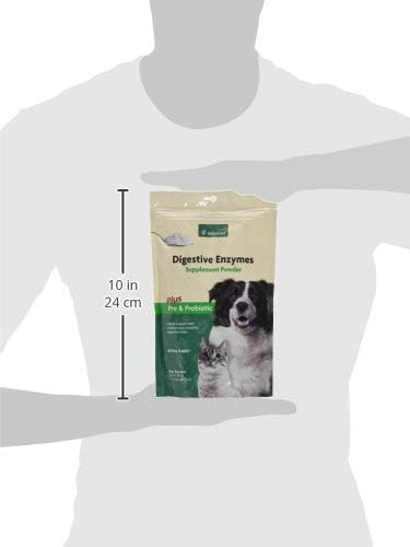 NaturVet Digestive Enzymes with Pre & Probiotic for Dogs & Cats - 10 oz