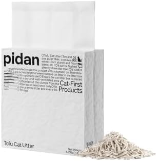 pidan Tofu Cat Litter Clumping,Flushable,Plant Based Litter 2 Pack