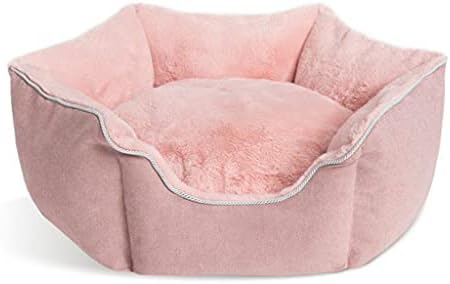 Winter Cats Pet Bed Warm Cats Bed Comfortable Dog Bed Soft Puppy Cats Bed Small Dog Cats Litter Sofa Pet Supplies(Black-JoJo's Bizarre Adventure1,Small)