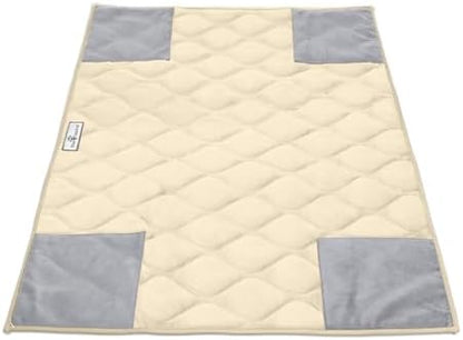 Paw Inspired PopCorner Washable Fleece Cage Liners, C&C 2x3, Beige