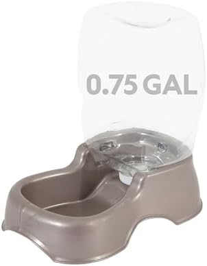 Petmate Pet Cafe Water Dispenser, .75 GAL, Pearl Tan