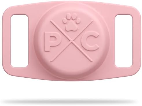 Pup Culture Protective Airtag Case for Dog Collar Holder, Loop for GPS for Pet Tracker Apple iPhone, Airtag