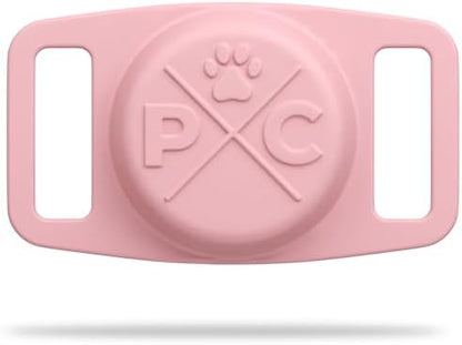 Pup Culture Protective Airtag Case for Dog Collar Holder, Loop for GPS for Pet Tracker Apple iPhone, Airtag