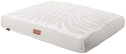 Town & Country Luxe CuddleTown Matisse Everwash® Pillow Pet Bed, Water Repellent Floor Pillow, Machine Washable Cover, Soft & Calming, Taupe, Small 28"x22"x4"