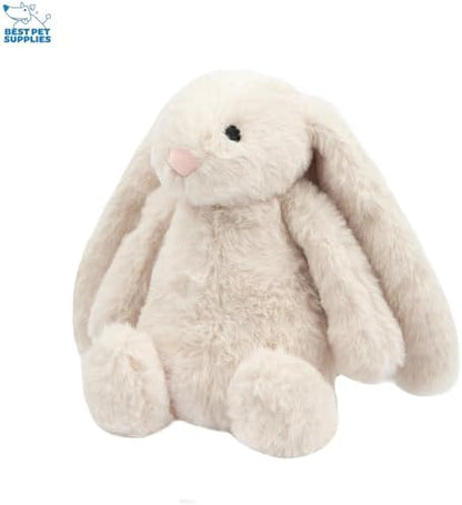 Best Pet Supplies Bunny Buddy Squeaky Plush Dog Toy - Beige, Medium