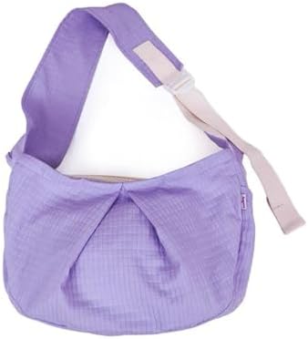 Ferret Sling Carrier, Front Backpack for Ferret Rabbit Puppy Kitten(Purple)