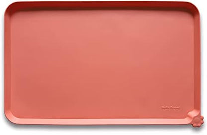 Hoki Found -Waterproof Pet Feeding Mats with High Lips - Multiple Size and Colors for Dogs, Cats & Others-BC