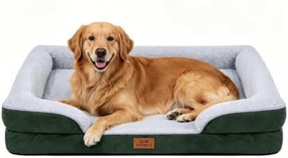 Orthopedic Extra Large Dog Bed, Memory Foam XL Dog Bed Couch, 44" L