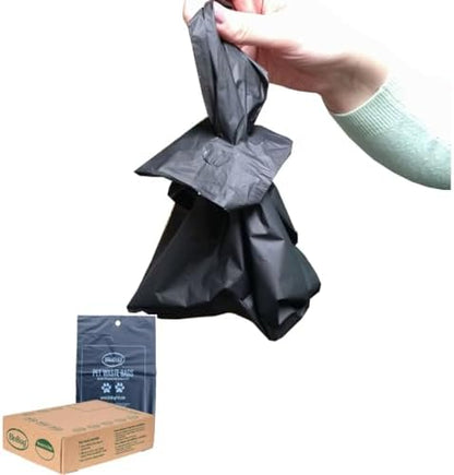 BioBag Compostable Dog Poop Bags, Standard Size, 200 Count, Plant-Based, Leak-Proof, Fits Standard Dispensers