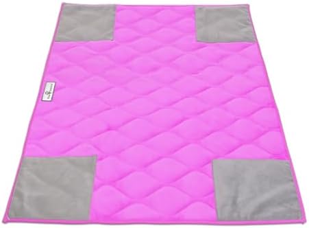 Paw Inspired PopCorner Washable Fleece Cage Liners, C&C 2x3, Pink